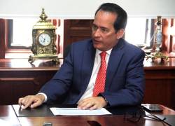 El ministro de Gobierno, Henry Cucalón, cuestionó la aprobación del informe del Gran Padrino por parte de la Asamblea Nacional.