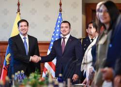 Durante su visita al país, Rubio aseguró que EE.UU. estaba muy cerca de lograr un acuerdo comercial con Ecuador.