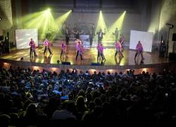 Fotografías que muestran el espectáculo musical que se vivió durante la primera edición de Frenesí.