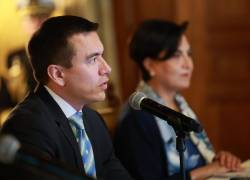 Fotografía de archivo del presidente de la República, Daniel Noboa.