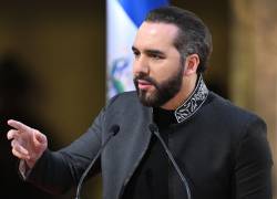 Fotografía de archivo del presidente de El Salvador, Nayib Bukele.