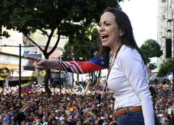 El presidente Trump va a limpiar el hemisferio”, aseguró María Corina Machado.