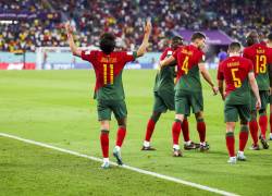 Joao Félix celebrando el gol anotado frente a Ghana.