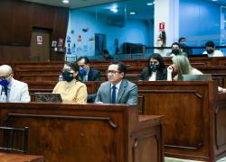 Freddy Carrión, durante las comparecencias en el marco del proceso de sustanciación de la solicitud de juicio político en su contra.