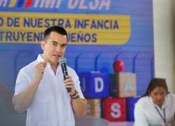 Daniel Noboa, presidente de Ecuador.