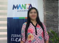 Erika Macías fue despedida del Hospital General de Manta.