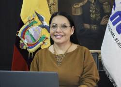 Diana Atamaint, presidenta del CNE, lleva en el cargo desde el 2018.