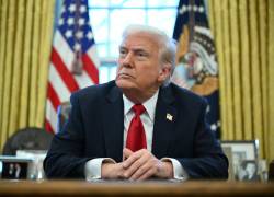 El presidente de EE.UU., Donald Trump, en la Oficina Oval de la Casa Blanca en Washington.