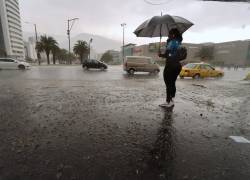 Alerta roja por lluvias en Ecuador: Inamhi advierte tormentas y desbordamientos hasta el 13 de marzo