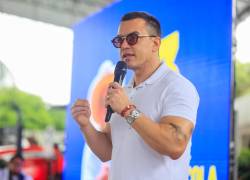 Noboa habló sobre contratos del Municipio de Guayaquil.