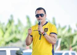 El presidente Noboa viajará a EE.UU. junto a una comitiva de seguridad.