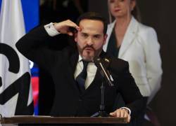 Abelardo de la Espriella habla tras recibir su credencial como presidente electo de Colombia.