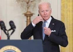 Biden defendió el compromiso de EEUU en este conflicto, cuyo objetivo era capturar a los responsables del ataque del 11-S, y asegurarse de que Al Qaeda no atacaría de nuevo a otra nación.