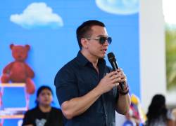 Daniel Noboa reacciona a las críticas por sus viajes.