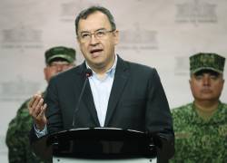 El ministro del Interior de Colombia, Alfonso Prada, anunció este miércoles que el Gobierno suspendió los efectos jurídicos del decreto de cese el fuego bilateral anunciado con el Ejército de Liberación Nacional (ELN).