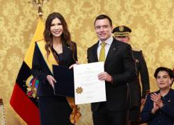 Noboa otorga reconocimiento a Kristi Noem.