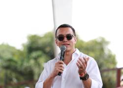 Fotografía de archivo del presidente de Ecuador, Daniel Noboa.