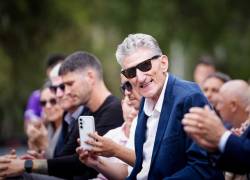 Edgardo Bauza estuvo presente en la develación del Centro de Alto Rendimiento de Liga de Quito que lleva su nombre.