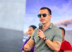 Fotografía de archivo del mandatario de Ecuador, Daniel Noboa.