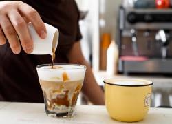 Café latte de caramelo en 10 minutos