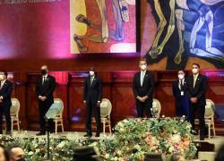 Líderes latinoamericanos acompañaron a Guillermo Lasso en su primer día como presidente de Ecuador.