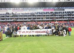 Liga de Quito y Deportivo Cuenca se enfrenaron en la final de la Copa de Campeones. El equipo albo se quedó con el título.