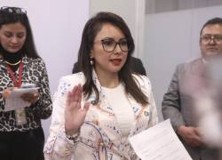 Nataly Morillo asume el Ministerio de Gobierno.