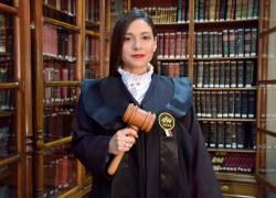 Fotografía de archivo de la jueza Mercedes Caicedo.