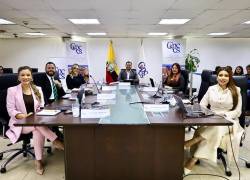 Vocales del Consejo de Participación Ciudadana y Control Social (CPCCS).