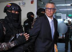 El exvicepresidente Jorge Glas, en la Corte Nacional de Justicia, en Quito, Ecuador.