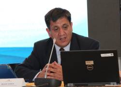 Fotografía de archivo del fiscal general del Estado subrogante, Wilson Toainga.