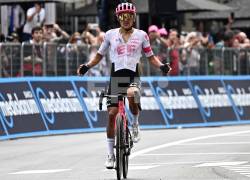 Ciclista Richard Carapaz, en una foto de archivo.