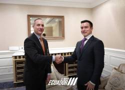 Noboa se reunió con Jordan Schwartz, vicepresidente ejecutivo del BID (Banco Interamericano de Desarrollo).