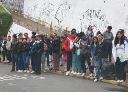 Transportistas racionalizaron sus frecuencias de recorridos en la ciudad de Quito.