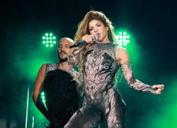 Shakira actúa en el escenario durante el Festival Global Citizen 2025 en Central Park el 27 de septiembre de 2025 en la ciudad de Nueva York.
