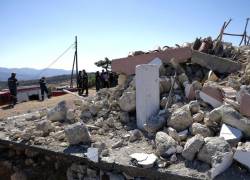 Grecia se sitúa sobre fallas geológicas y los terremotos son frecuentes.