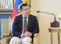 Fotografía de archivo del presidente de Ecuador, Daniel Noboa.