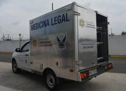 Agentes de Criminalística realizaron el levantamiento de indicios.