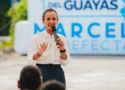 Marcela Aguiñaga renunciará a la Prefectura del Guayas, el próximo 14 de mayo.