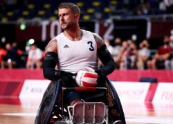 Stuart Robinson, exsoldado y campeón paralímpico de rugby en silla de ruedas.