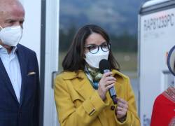 La ministra de Salud, Ximena Garzón.