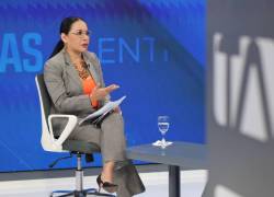 La presidenta del Consejo Nacional Electoral (CNE), Diana Atamaint.