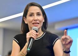 Fotografía de archivo de la excandidata presidencial del correísmo, Luisa González.