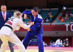 La ecuatoriana perdió en la primera ronda eliminatoria de la división -63 kilogramos.