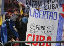 Miles de cubanos tomaron las calles el pasado domingo para protestar contra el Gobierno al grito de ¡libertad!.