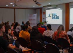La primera edición del evento “Social Ideas” trató temas de financiamiento, apoyo de aliados y principales retos de las organizaciones en Ecuador.