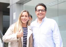 Andrea González y Fernando Villavicencio conforman el binomio que representará al Movimiento Construye.