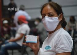 Hasta la tarde de este lunes, Ecuador superó 8,4 millones de personas vacunadas con el esquema completo.