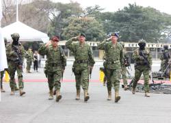 Miembros del ejércit ecuatoriano, en una foto de archivo.