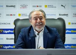 Isaac Álvarez, presidente de Liga de Quito.